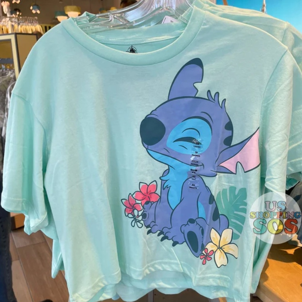 Stitch "TAKING IT EASY"
Oversize Cropped T-Shirt (Adult)